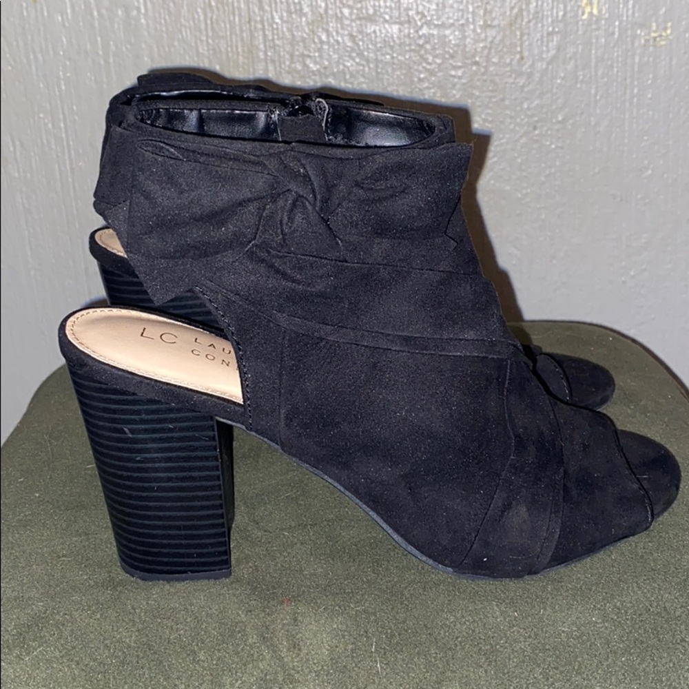 Lauren Conrad open toe heels